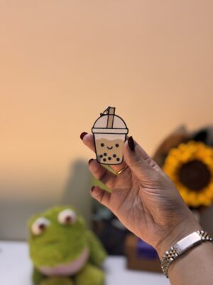 Boba Keychain