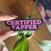 Certified Yapper keychain