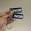 Norris Race Tag Keychain