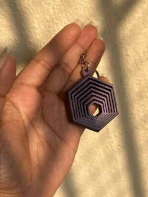 Fidget keychain