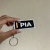 Piastri Race Tag Keychain