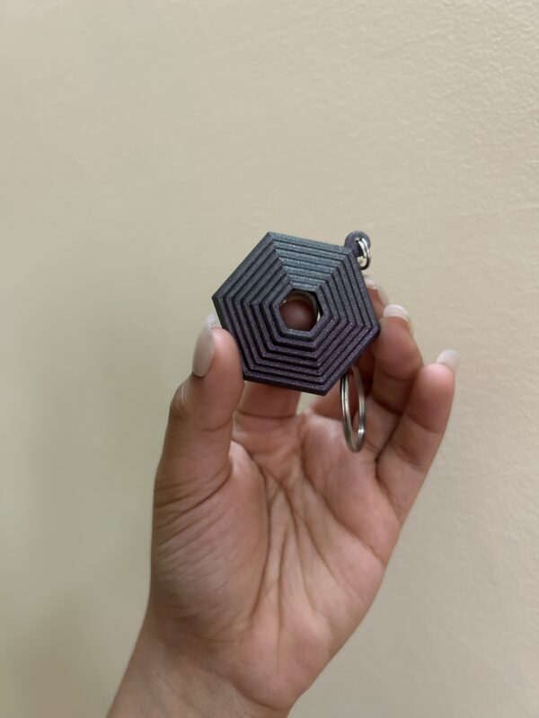 Fidget keychain