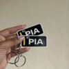Piastri Race Tag Keychain