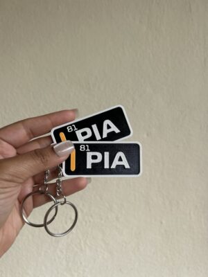 Piastri Race Tag Keychain