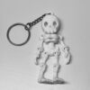 Spooky Skeleton Keychain