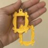 Friends yellow frame keychain