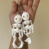 Spooky Skeleton Keychain