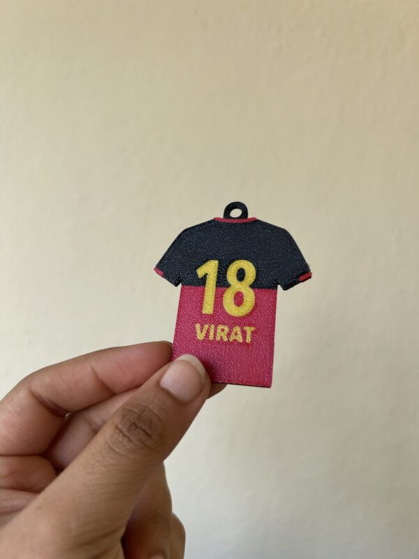 RCB Keychain (Virat edition)